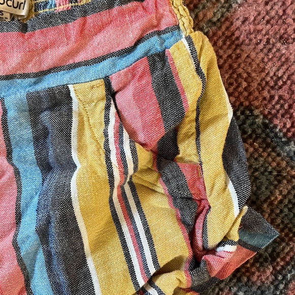 RIPCURL Rainbow Striped Beach Shorts - Picture 5 of 7